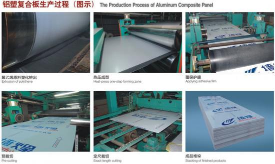 PVDF Curtain Wall Panel Aluminium Composite Panel ACP