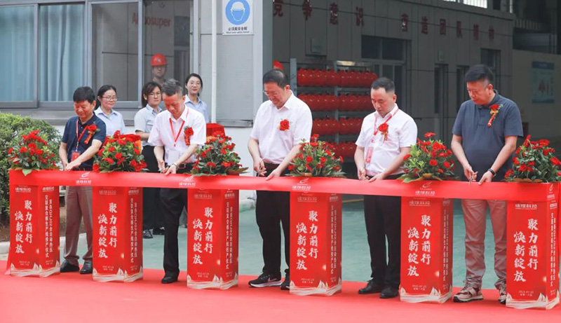¡El primero en China! ¡Investigación y desarrollo independientes! Se pone en marcha una línea de producción de paneles compuestos decorativos que ahorran energía
    
