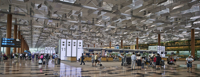 Singapur Changi aeropuerto